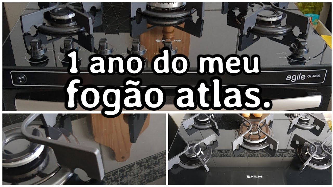 Meu fogão Atlas Agile  depois de 1 Ano.