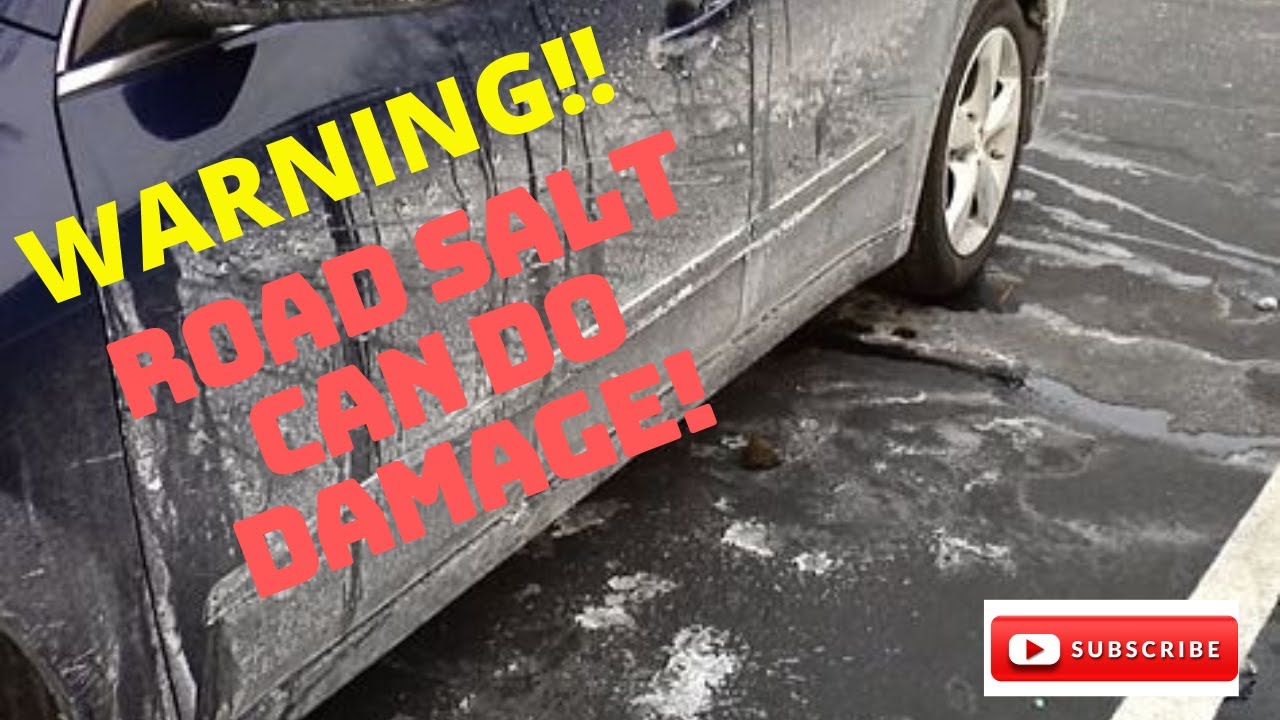 Road Salt Can Damage Your Car