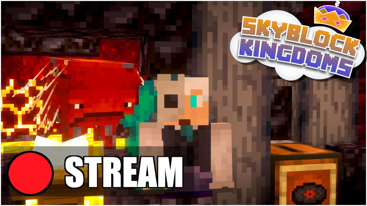 Finding Janice's Family on Skyblock Kingdoms SMP | English/Gaeilge