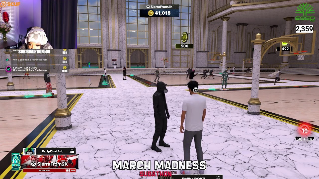 MARCH MADNESS SUBATHON! THE #1 COMP FEMALE 2K PLAYER IN THE WORLD!