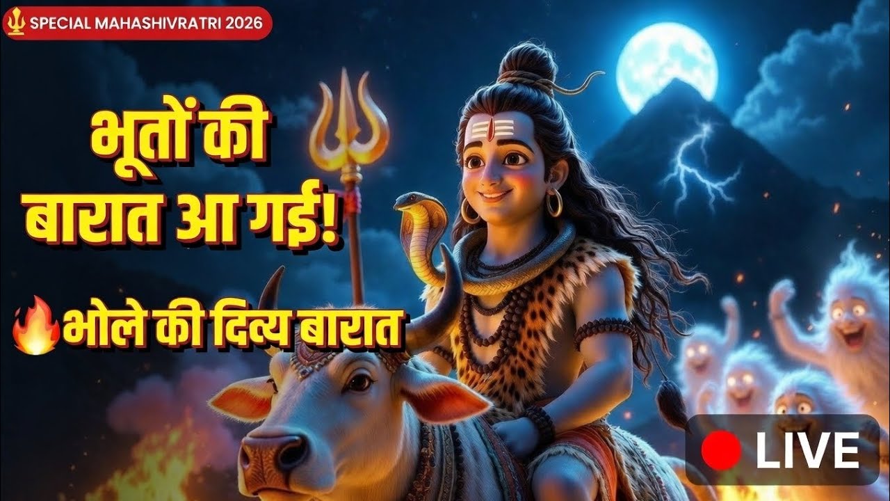 🔥 भूतों की बारात आई रे | Mahashivratri Specia| Har Har Mahadev 🔱 #theonestudio-123 #trinding 