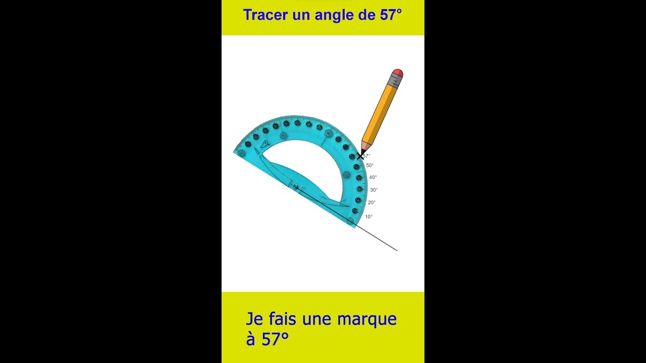 Tracer un angle