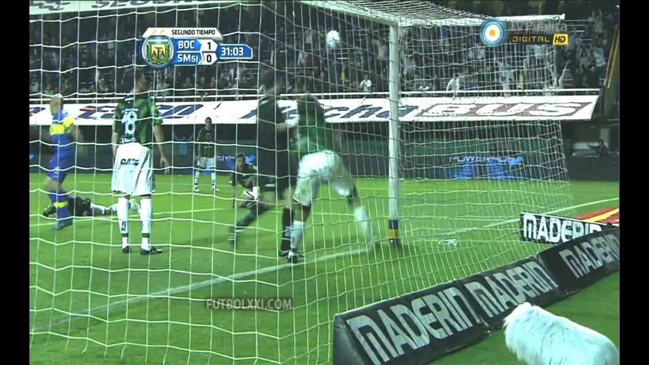 Boca 1 - San Mart&iacute;n SJ 0 - Apertura 2011 [HD Full]
