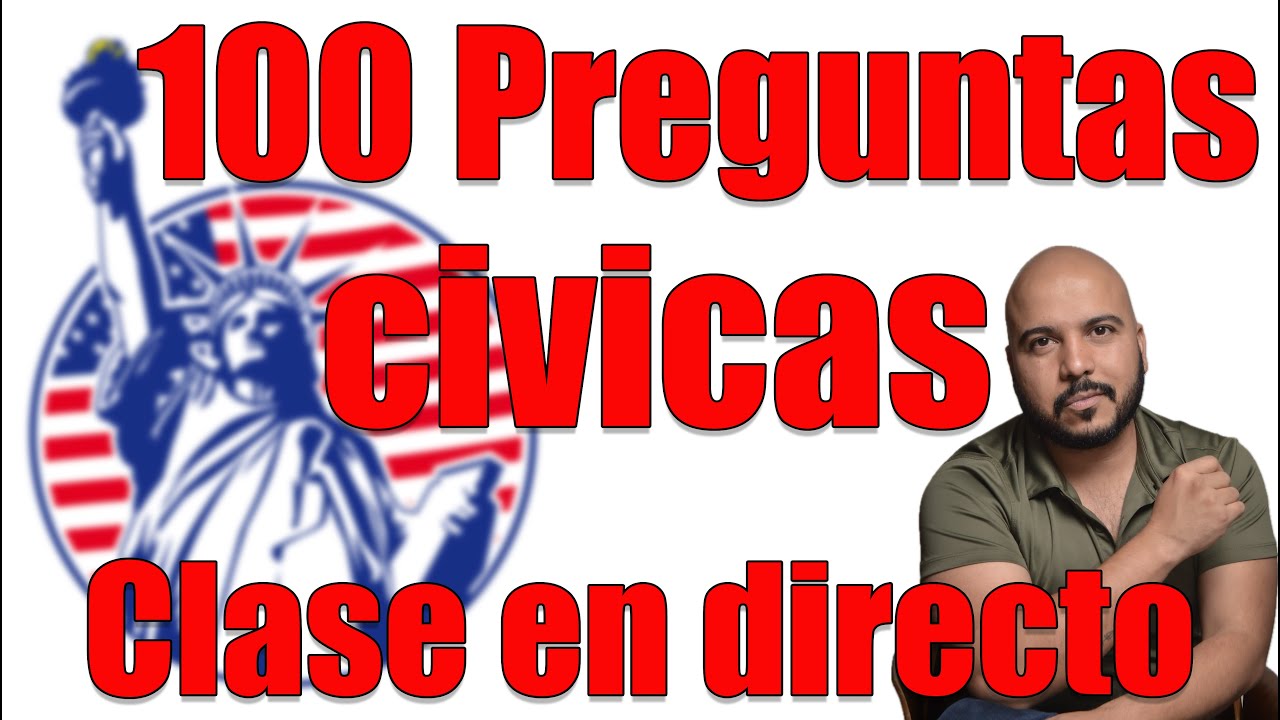 100 PREGUNTAS CIVICAS  ENTREVISTA DE CIUDADANIA AMERICANA español ESTUDIANDO EN VIVO 🇺🇸 LIVE