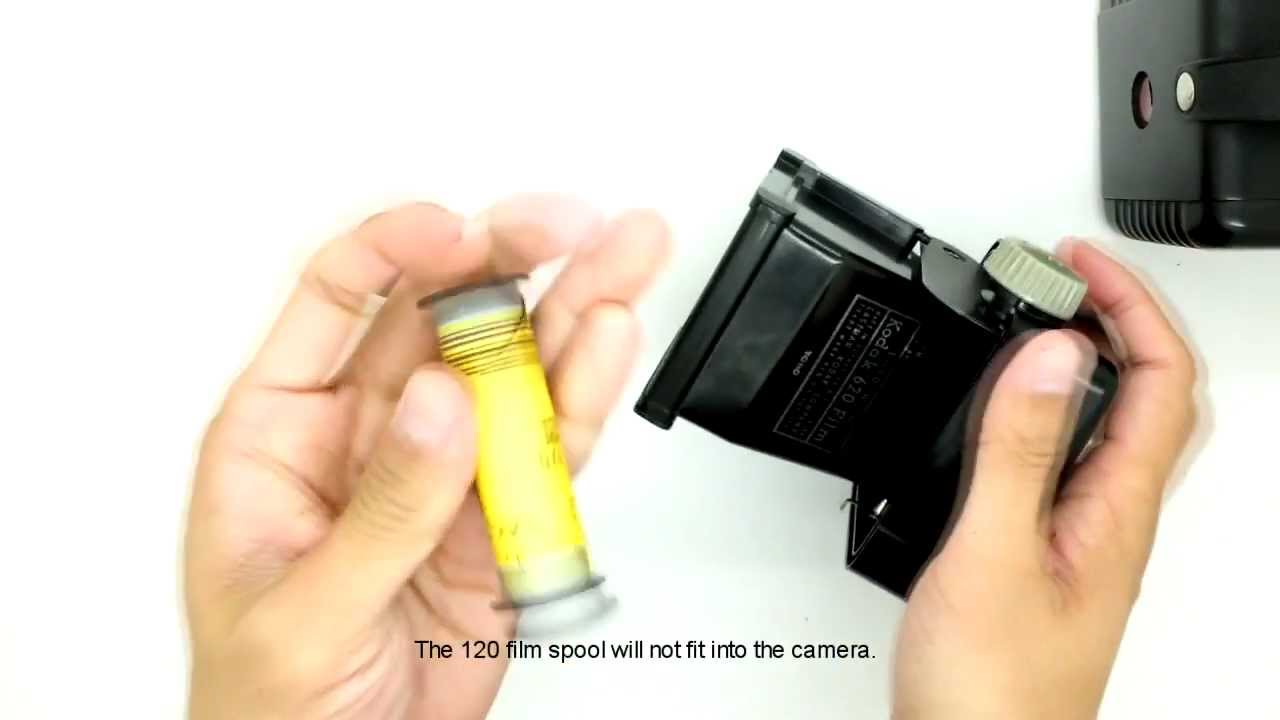How to load the 620 Camera with the 120 film