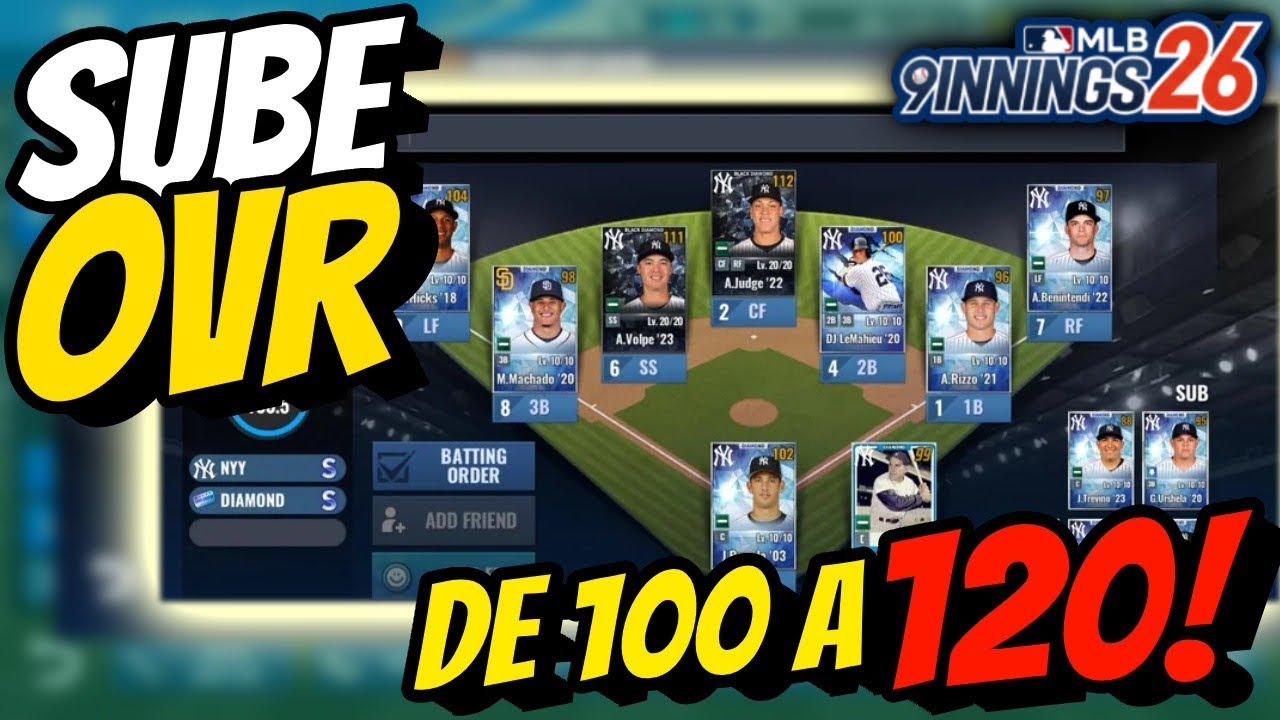💪¡No te Quedes en 100! 15 TRUCOS para AVANZAR en MLB 9 Innings 2026
