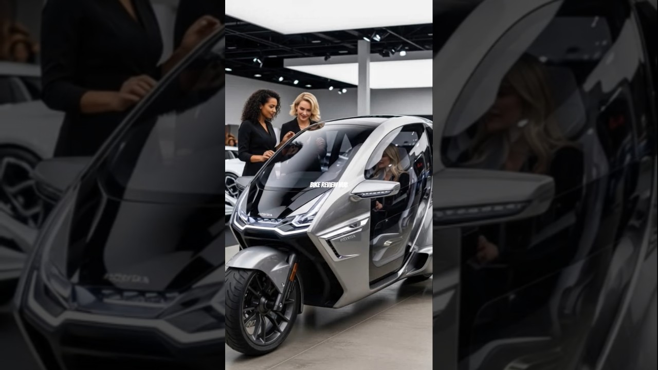 2026 Honda Cabin Trike is INSANE! 🤯 Ultimate 3-Wheel Future Bike Revealed
