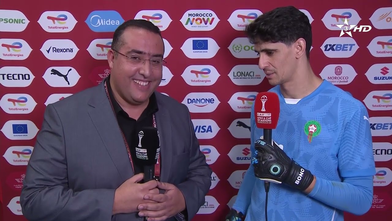 🎙️ | سفيان الراشيدي رفقة حارس مرمى المنتخب الوطني #ياسين_بونو
