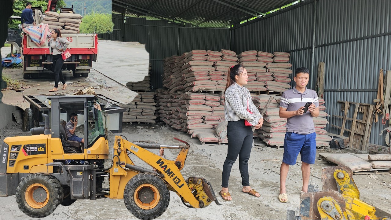 The woman is tidying up and preparing to purchase construction materials to start a new project.