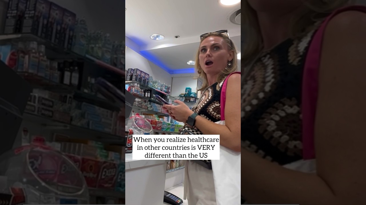 When you realize healthcare in Europe is very different than the US