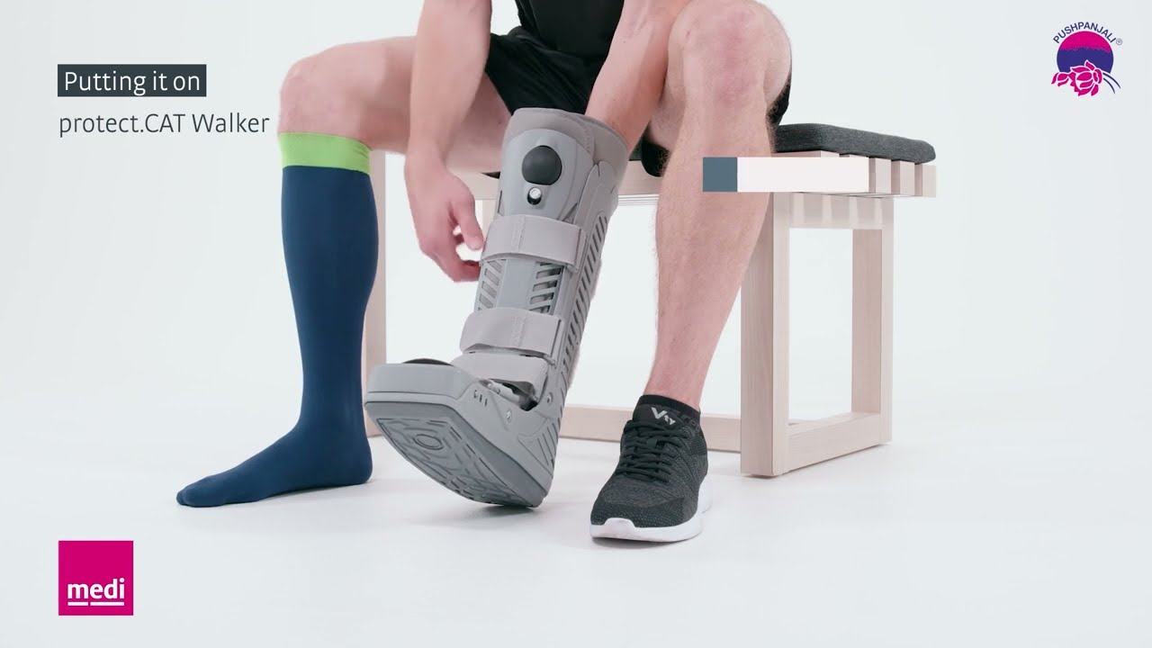 Stability You Can Trust : medi Protect CAT Walker for Targeted Immobilization