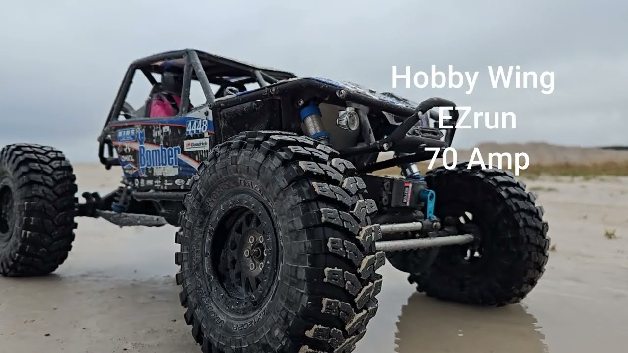 Axial Bomber Rock Bouncer. RR10 БОЛЬШЕ изменений. Бесщёточный мотор и регулятор скорости #axial #...