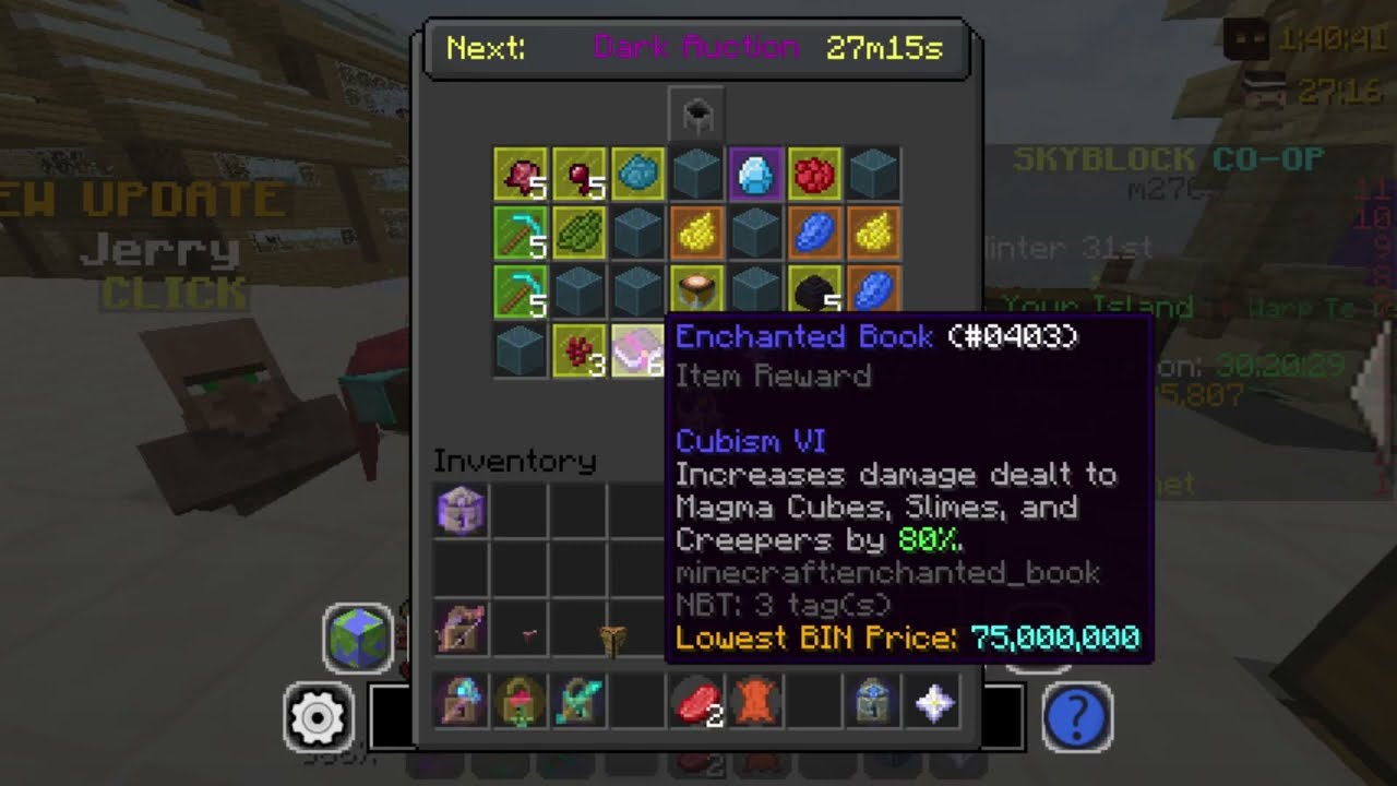 biggest fail in (Hypixel Skyblock)
