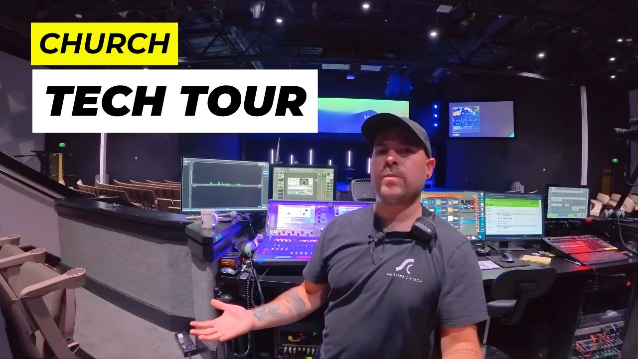 Church Tech Tour - Production & Worship Upgrades (Shoreline Church)