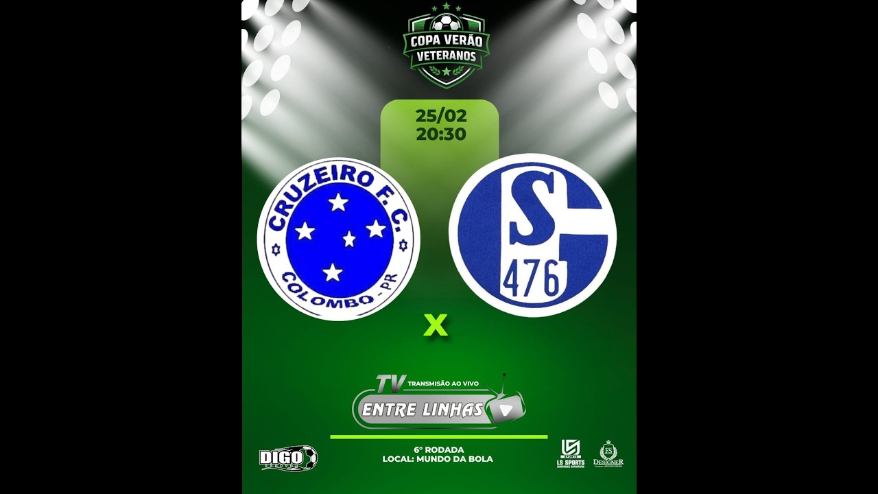 COPA VERÃO VETERANOS - 6° RODADA - CRUZEIRO X schalcke 476