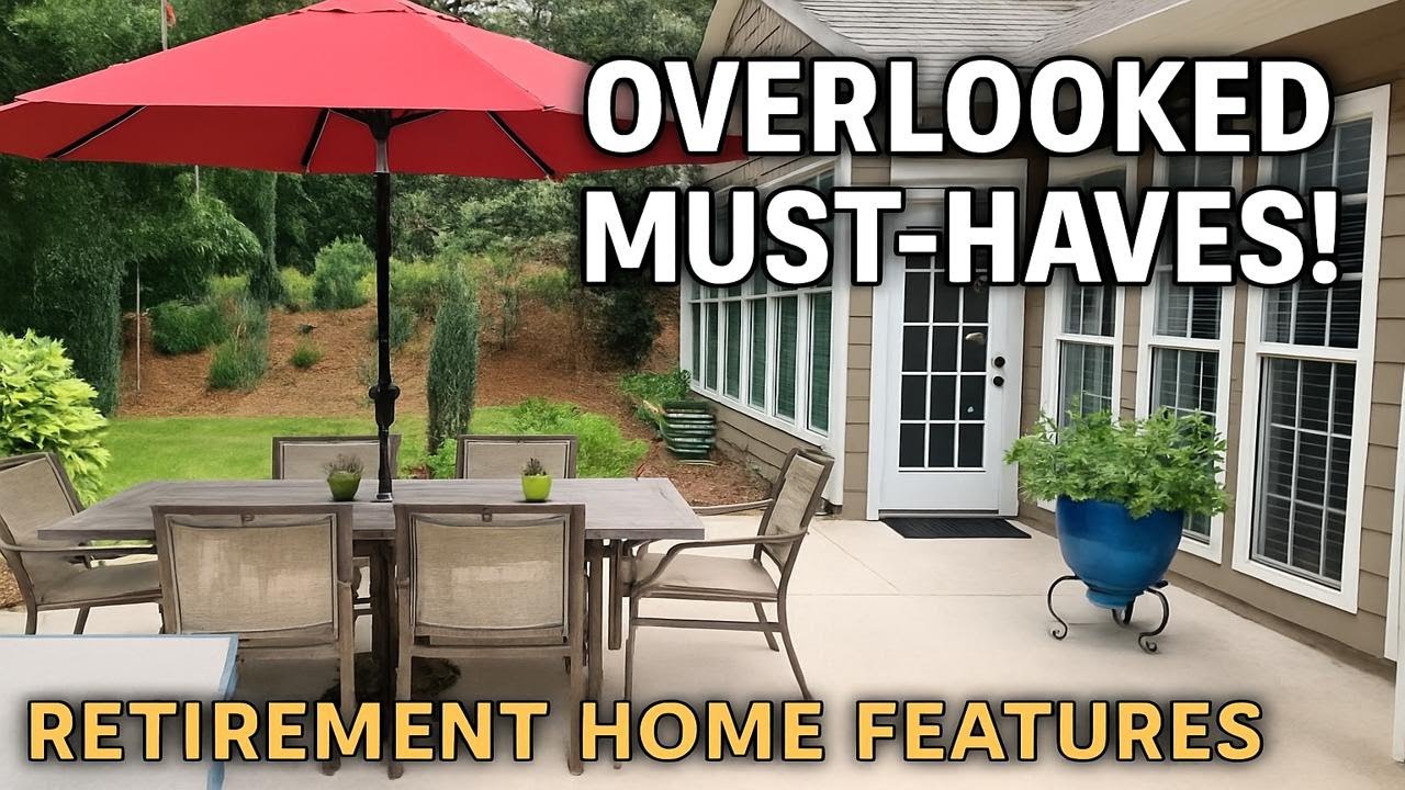 5 Things You’ll Regret NOT Including in Your Retirement Home