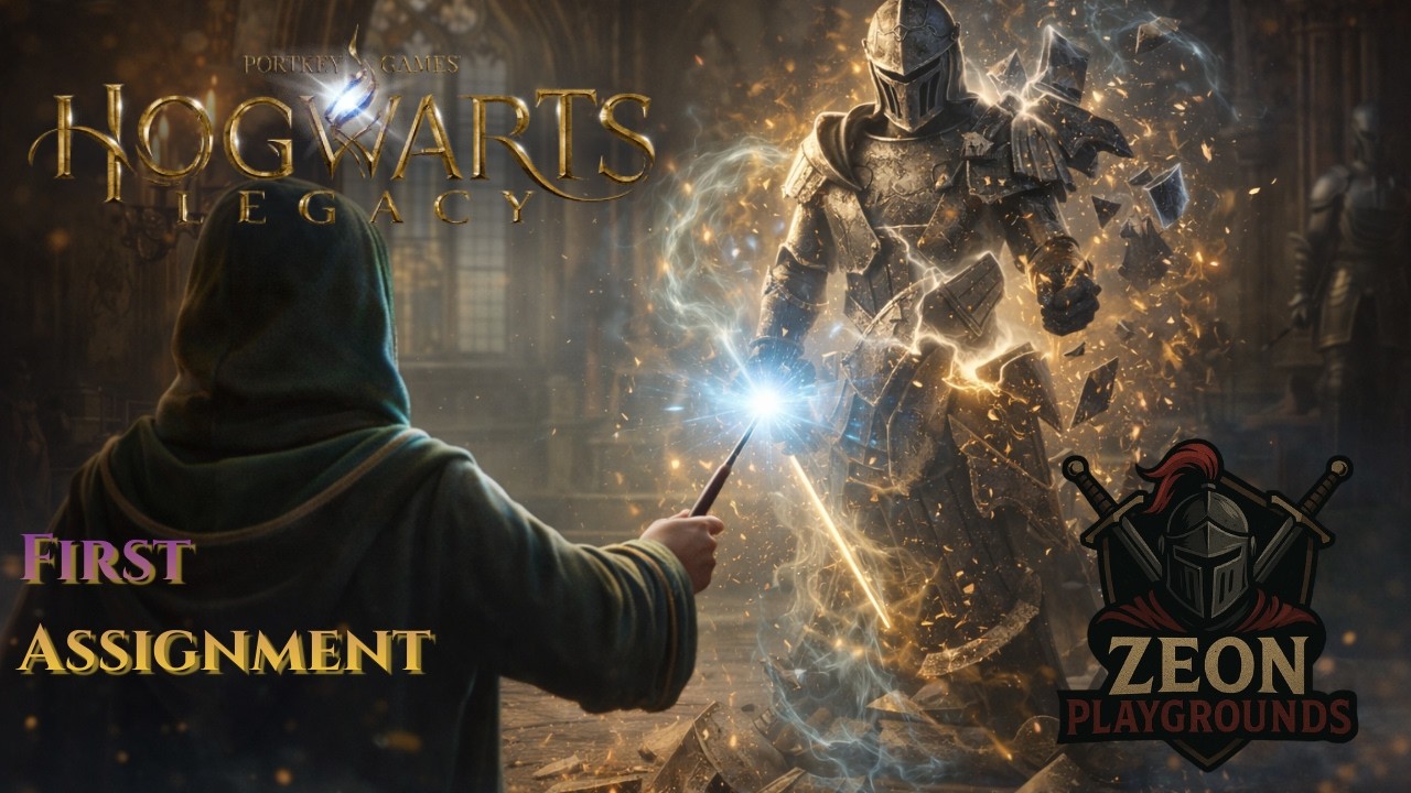 Hogwarts Legacy Gameplay Walkthrough Part 4 – Learning Reparo & Professor Ronen’s Assignment