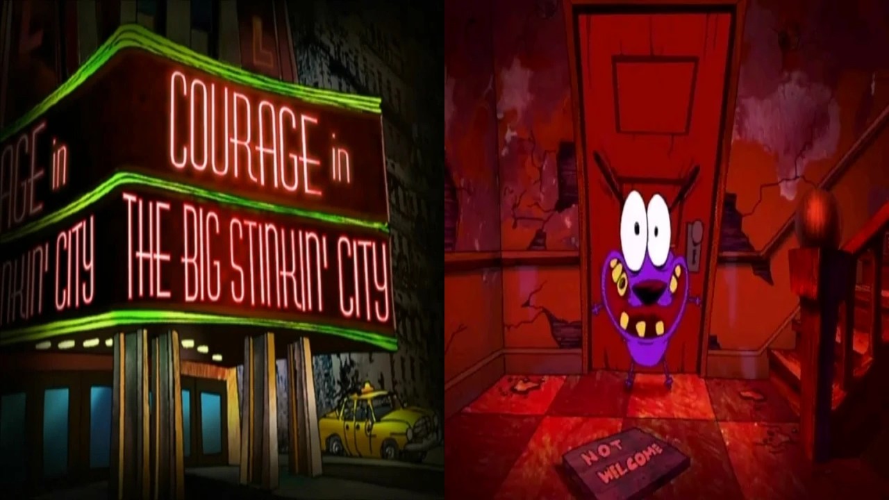 Courage the Cowardly Dog Mini Review (Courage in the Big Stinkin' City)