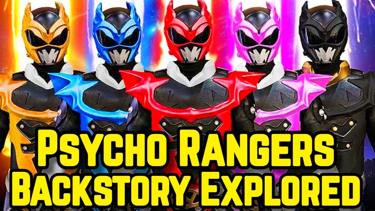 Psycho Rangers Origins - These Insane Murderous And Savage Power Rangers Are Pure Vile Monstrosity!
