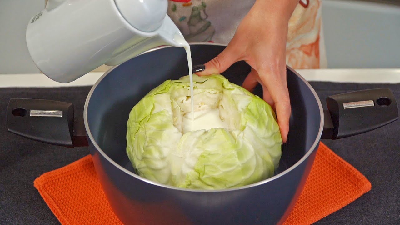 У вас дома есть капуста? Друг научил меня готовить такую вкусную капусту