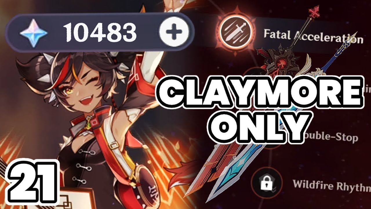 RISKING my Life Savings for Xinyan! (Genshin Impact Claymores Only)