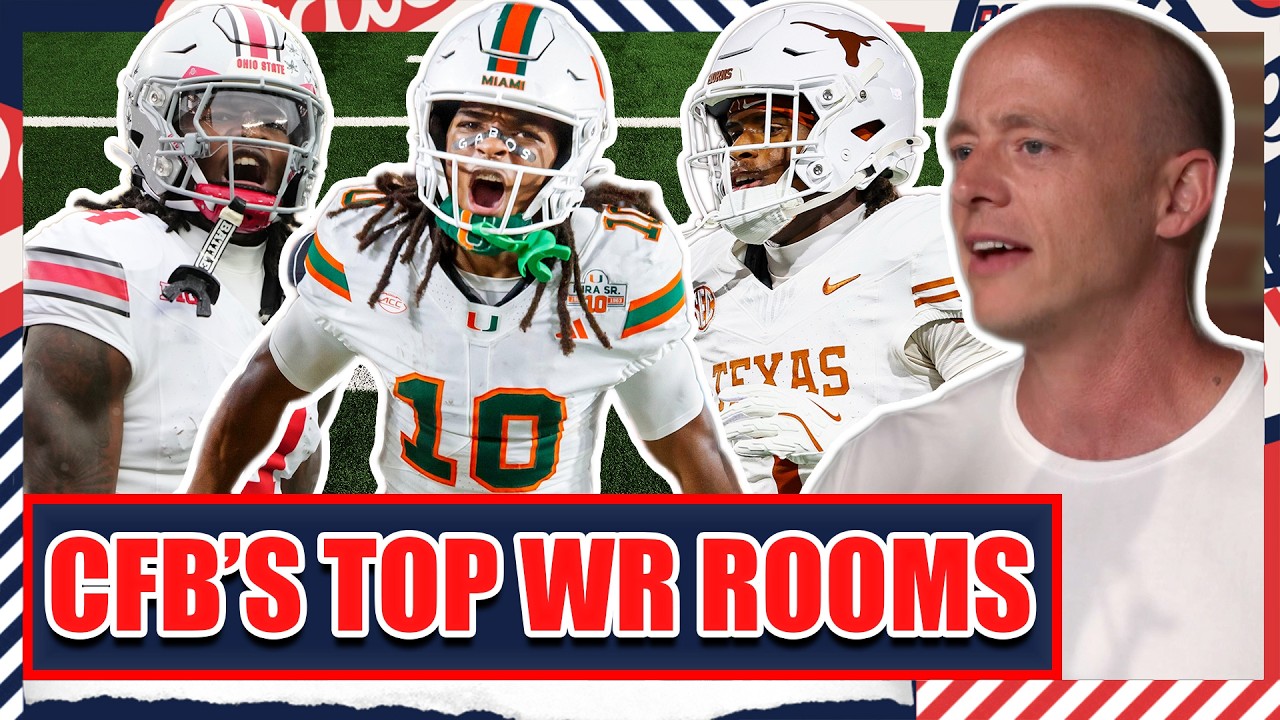 Who Has the BEST WR Room in 2026? - Josh Pate's College Football Show