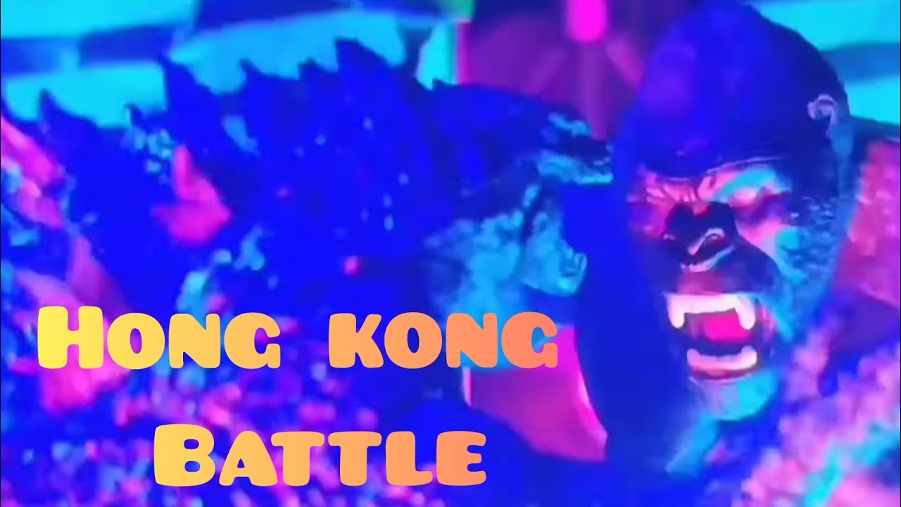 Godzilla vs. Kong: Hong Kong Battle | Stop Motion Animation