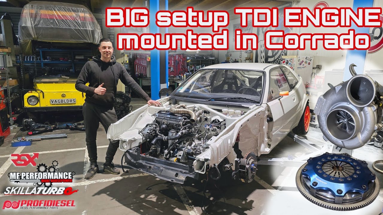 Стартовал проект Corrado AWD TDI!