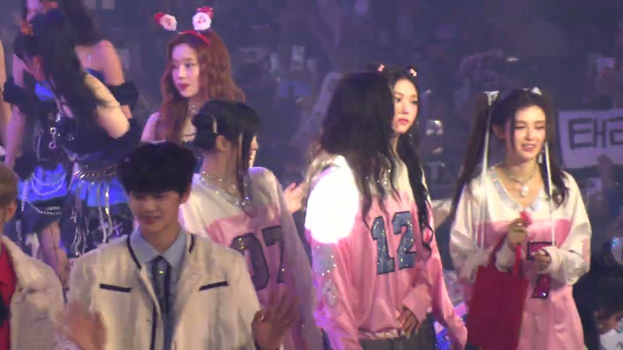 231225 가요대전 피날레 (뉴진스 포커싱)
