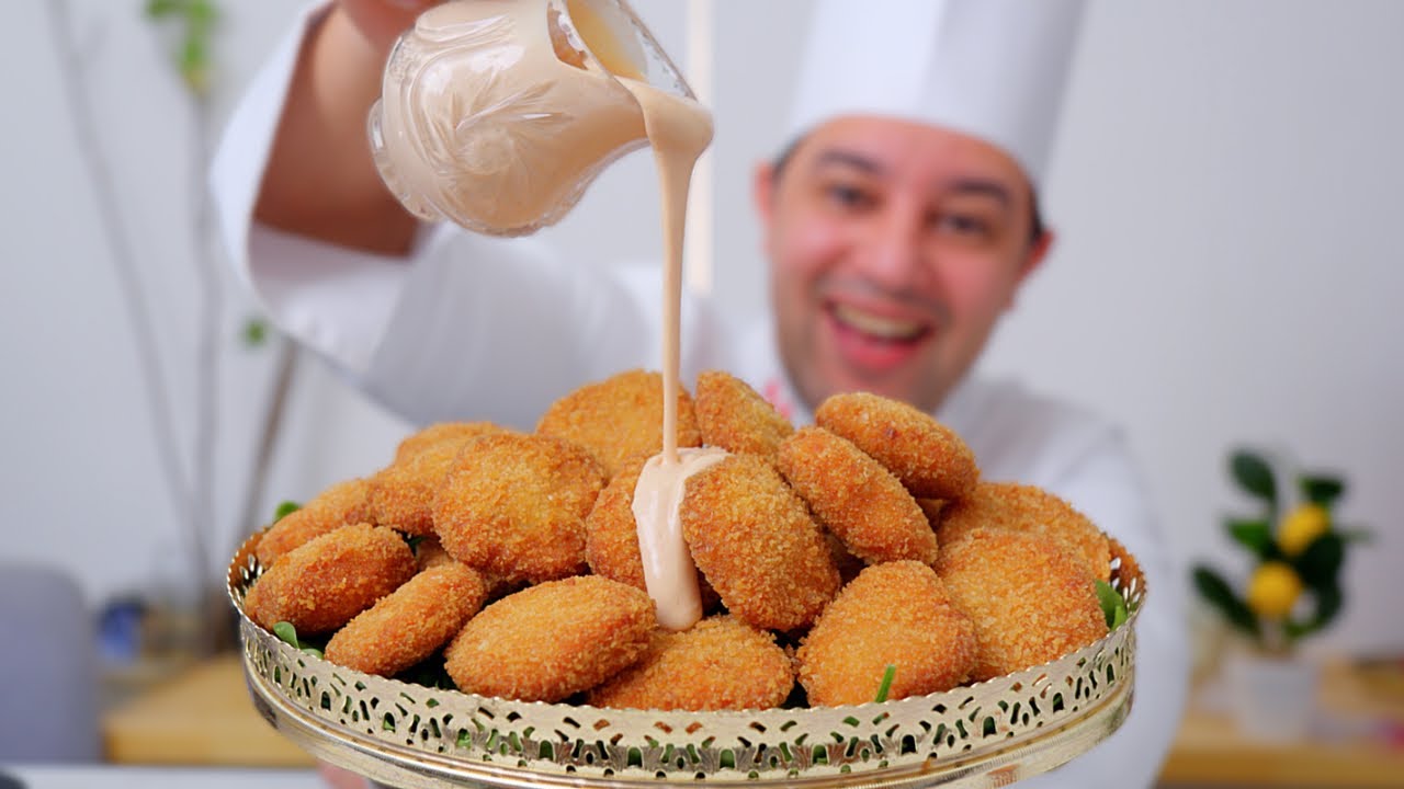 بكيلو واحد دجاج حضروا 45 حبة ناجتس محلات + سر صوص ماكدونالد