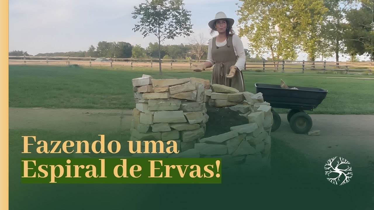 Benefícios e Como fazer Espiral de Ervas