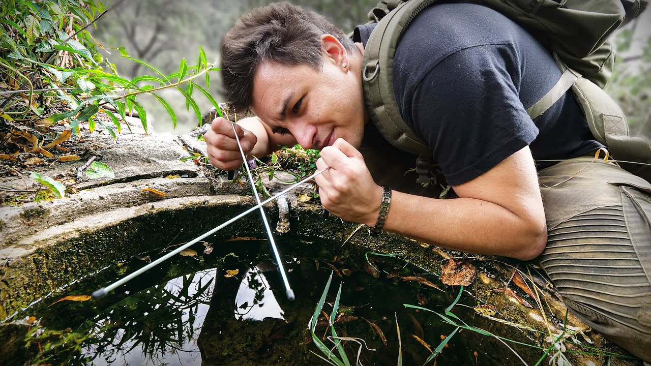 TROUVER DE L'EAU AVEC DES BAGUETTES !