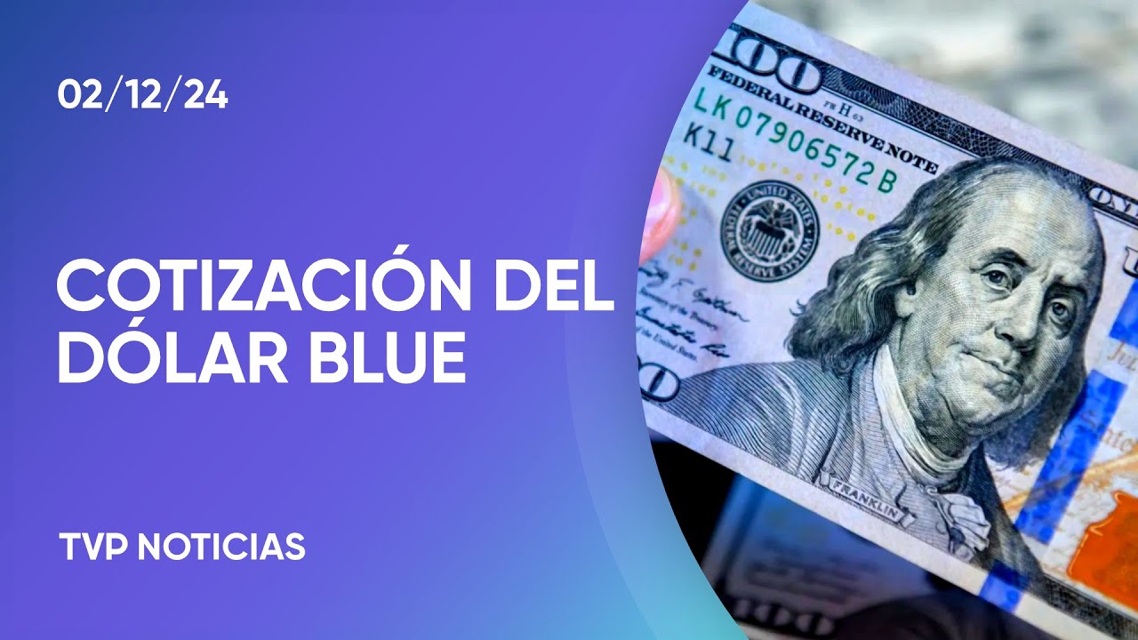 El d&oacute;lar blue cay&oacute; a $1.100 para la venta