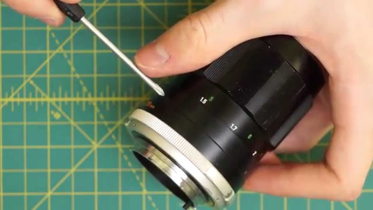 Minolta MC Tele Rokkor-QD 135mm f3.5 Lens Full Disassembly