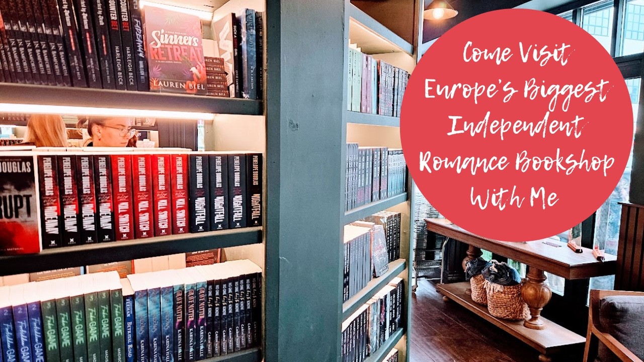 Посетите крупнейший в Европе независимый книжный магазин романтической литературы | Заглянем внут...