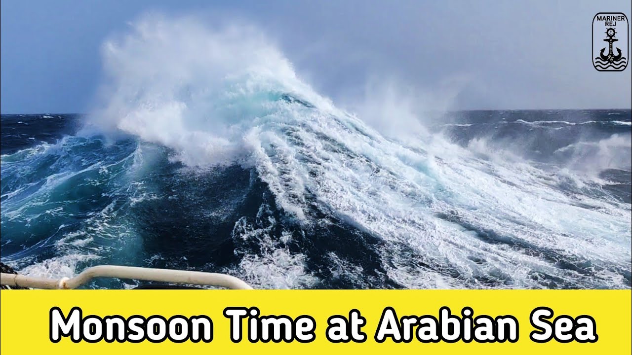 Monsoon Time at Arabian Sea