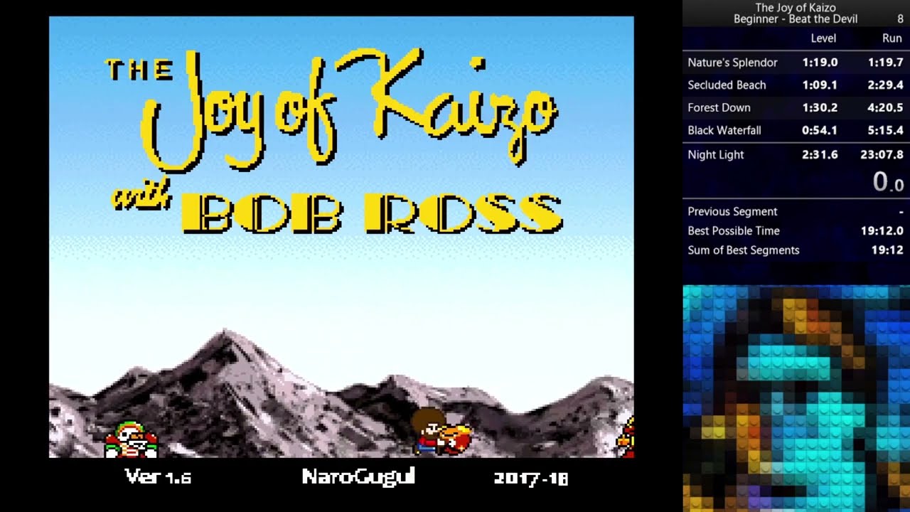 The Joy of Kaizo - Speedrun Any% (Beginner) in 19:34 (played by jquery861)