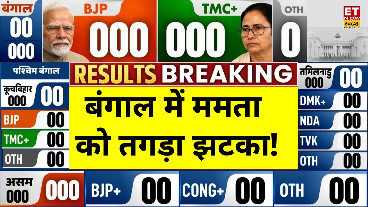 Assembly Election Results 2026 LIVE: Bengal, Assam, Tamil Nadu Results | Breaking News | 04 May