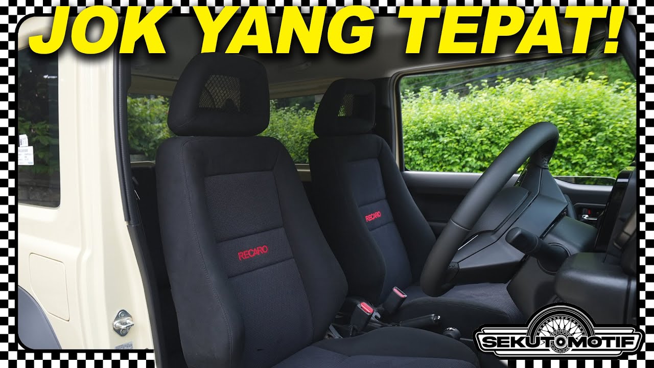 Recaro Ignis JDM Untuk Jimny JB74 #SEKUTOMOTIF