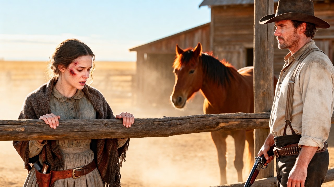 “I’m Not Pretty,” She Whispered—The Lonely Rancher Replied, “That’s Fine… I Need Honest, Not Fancy.”