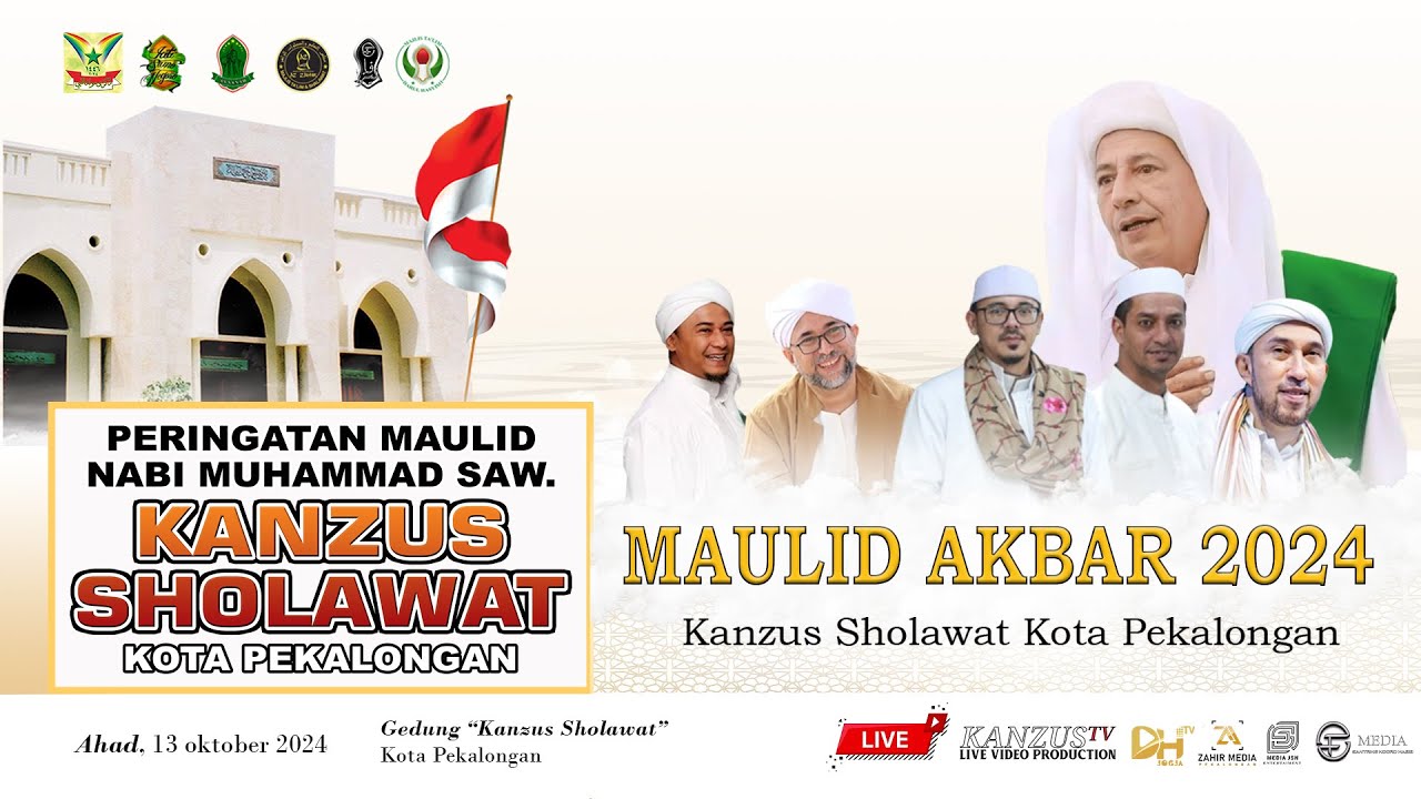 📡🔴 LIVE - MAJELIS AZ ZAHIR II PUNCAK MAULID AKBAR KANZUS SHOLAWAT 2024