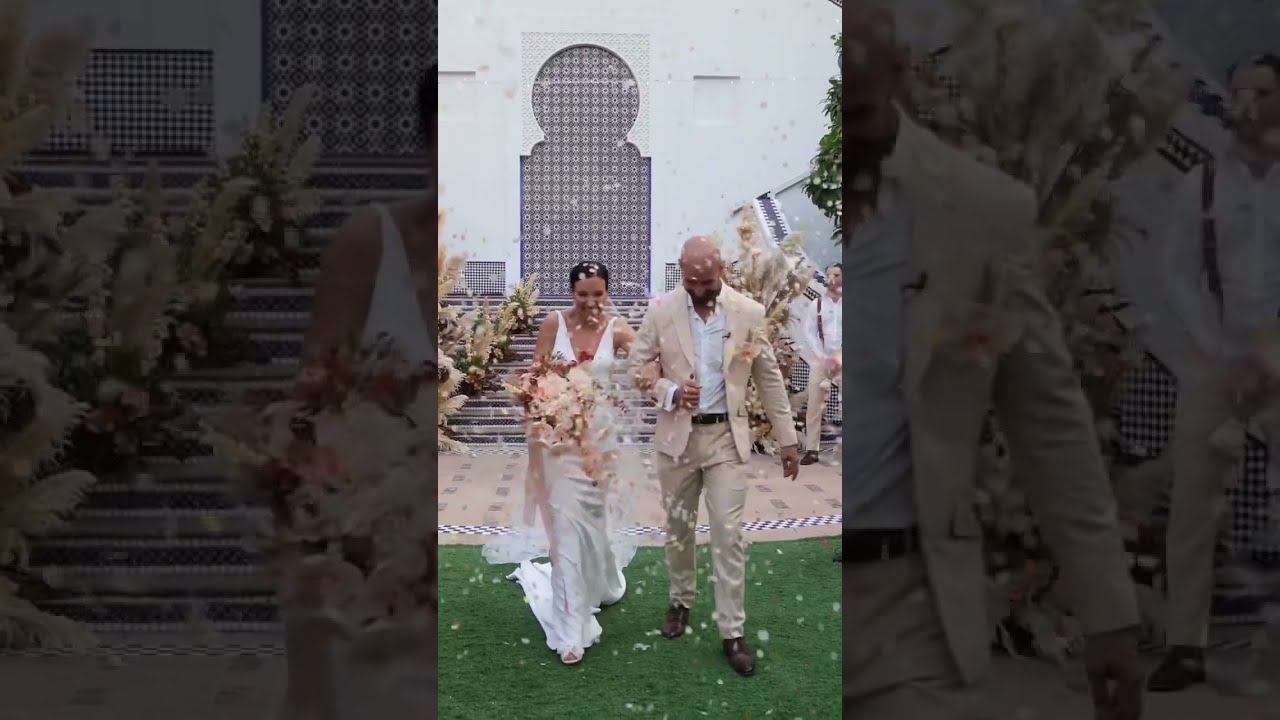 Rustic wedding in Dubai ✨ #DubaiWedding #DeneeMotion