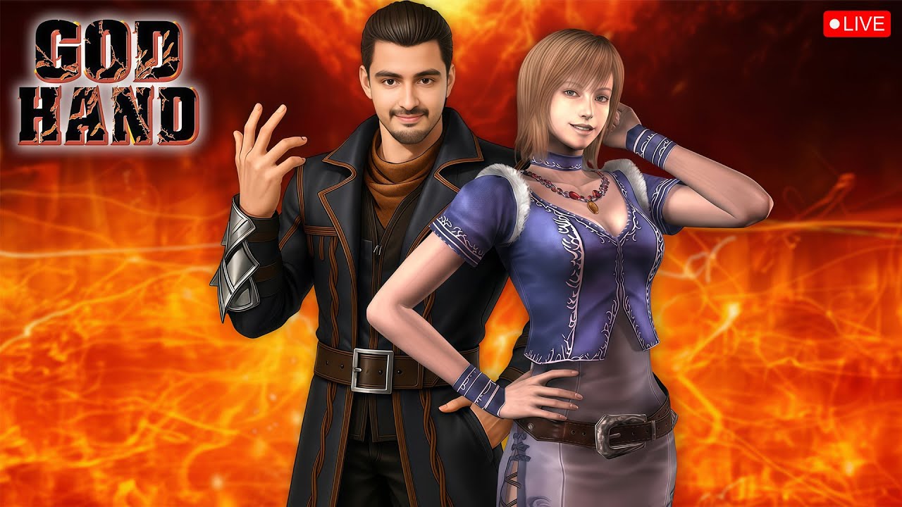 GOING TO UNLEASH THE FULL POWER OF MY GODHAND 🔥 | GOD HAND | LIVE PART 3 #gaming #live #ps2games