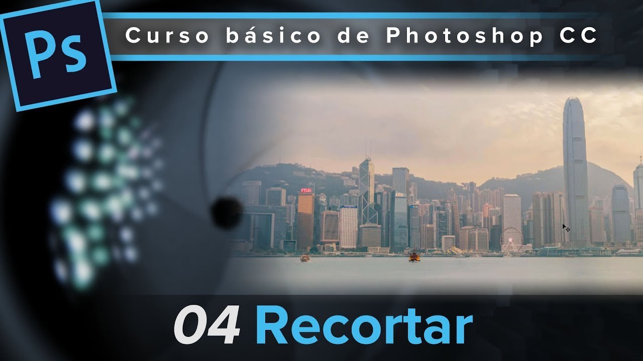 04. La herramienta Recortar (Curso básico de Photoshop CC) [2023]