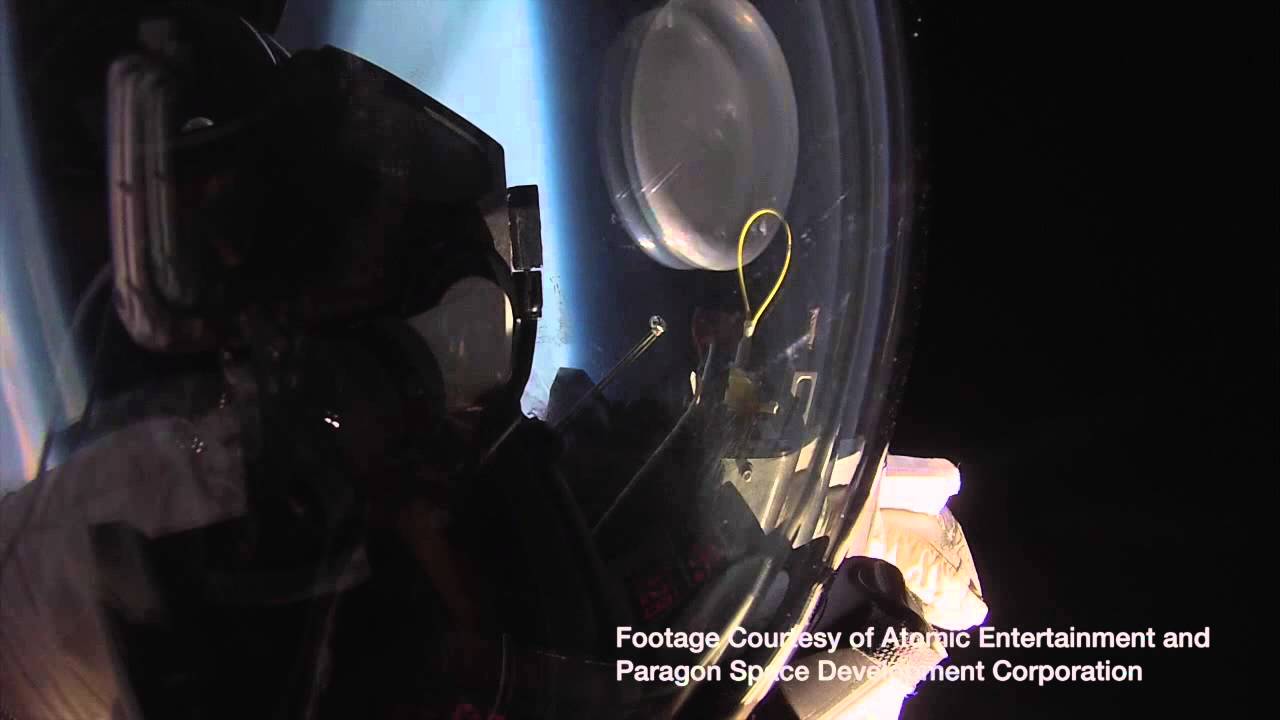 Record-Breaking Near-Space Dive Leaps from 135,000 Feet | Video