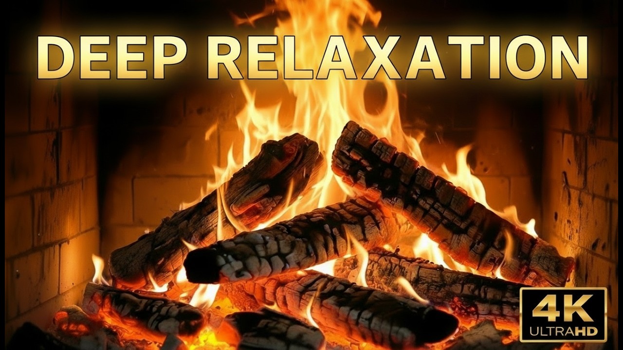 ASMR Fire Sounds 🔥 Ultimate Fireplace Ambience for Stress Relief & Sleep