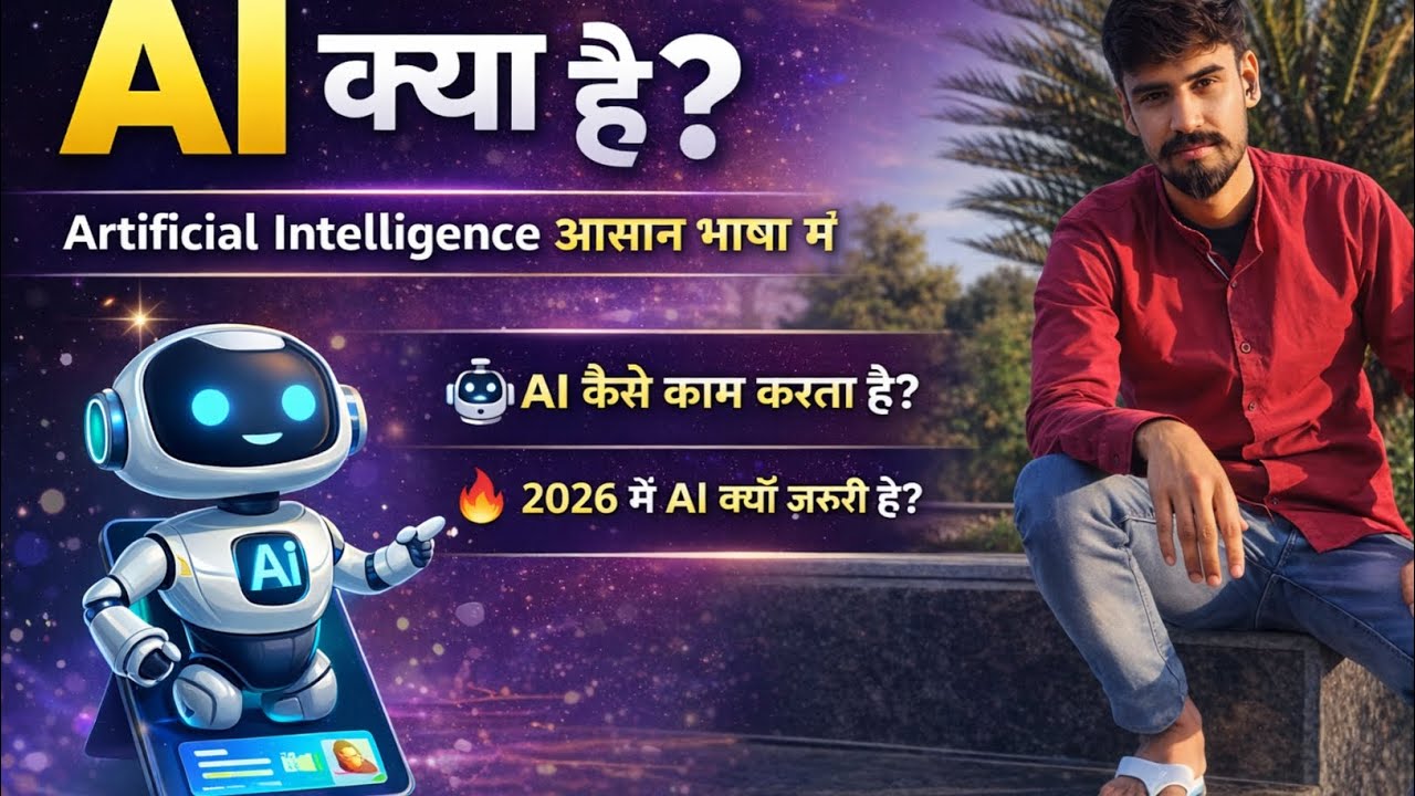 AI Kya Hai? 🤯 | What is Artificial Intelligence? | Easy Hindi