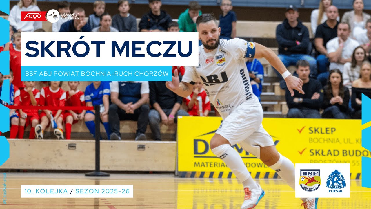 BSF ABJ Powiat Bochnia - Ruch Chorz&oacute;w 9:6 SKR&Oacute;T | 10. kolejka (2025/26)