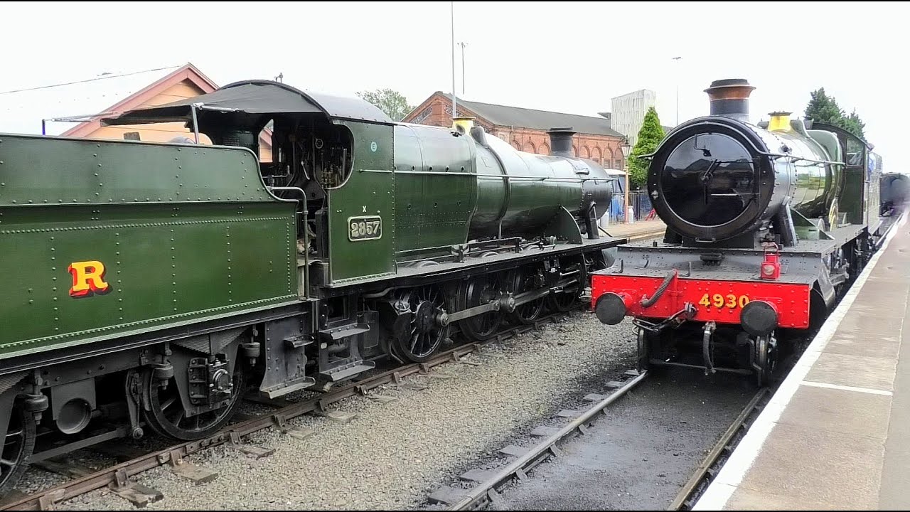 FOUR in STEAM at the FORTIES event!!!!  Severn Valley Rly. 24th June 2023