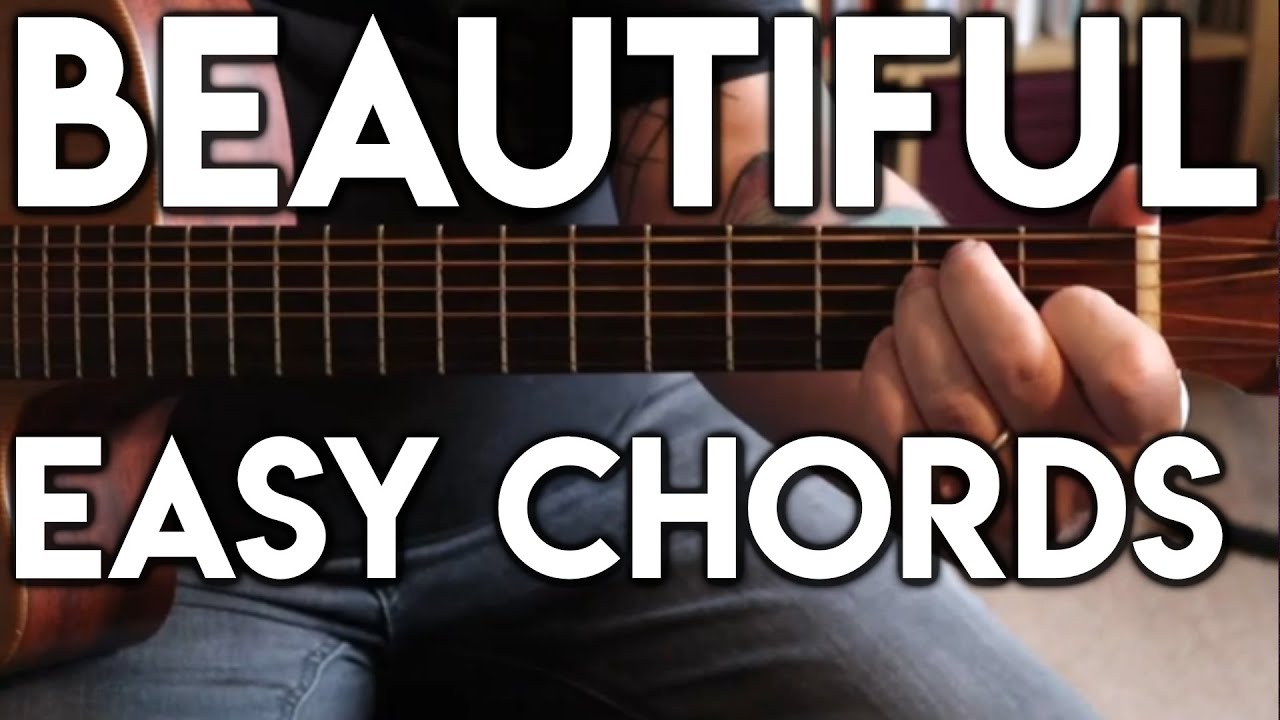Beautiful Happy Chords On Guitar (In E Major - EASY TO PLAY 2 finger chords!)